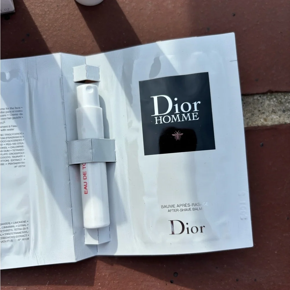 Dior Homme Shaving Set - White and Gray